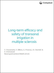 Long-Term Efficacy and Safety of Transanal Irrigation In Multiple Sclerosis (Langzeitwirksamkeit und Sicherheit der transanalen Irrigation bei Multipler Sklerose)