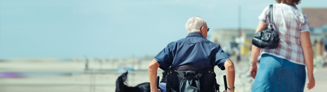 Barry O,  disability campaigner,  England