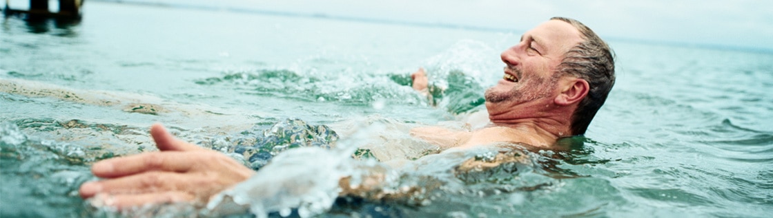 Reisen mit Stoma Schwimmer